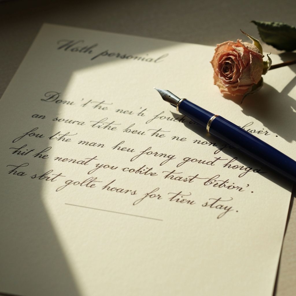 Six Pages of Handwritten Notes I Couldn't Read (And Why That Was the Best Thing That Could Have Happened)